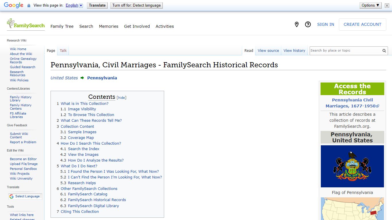 Pennsylvania, Civil Marriages - FamilySearch Historical Records